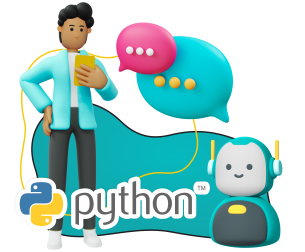 Умный чат-бот на Python - Школа программирования для детей, компьютерные курсы для школьников, начинающих и подростков - KIBERone г. Гомель